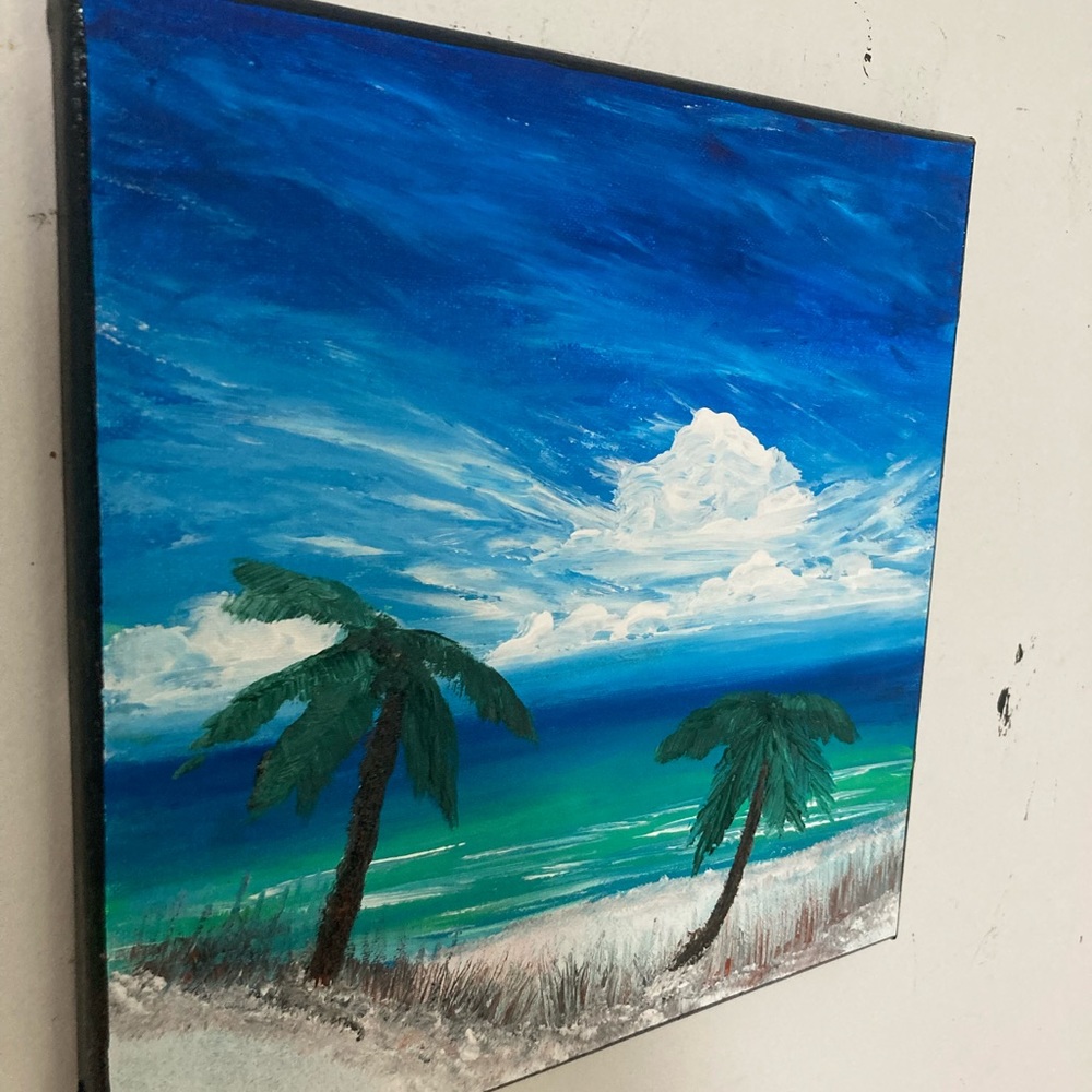 “Two Palm Trees” - Picture 3 of 3